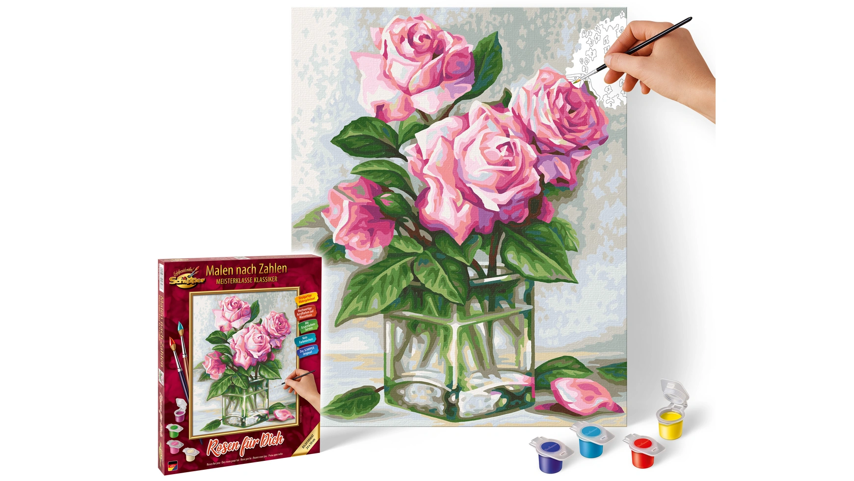 Картина Schipper по номерам группа мотивов классические цветы и растения розы для вас