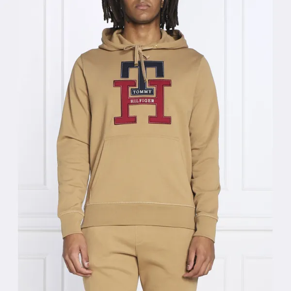 

Толстовка обычного кроя с монограммой Tommy Hilfiger, желтый