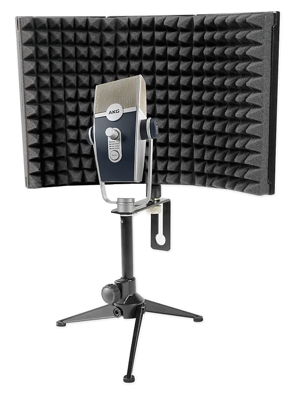 Микрофон для подкастов AKG C44-USB+RockShield 1