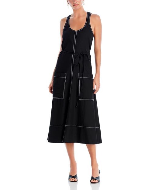 

Платье Люси Proenza Schouler White Label, цвет Black
