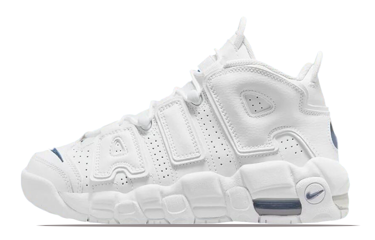 

Кроссовки Nike Air More Uptempo White Midnight Navy GS