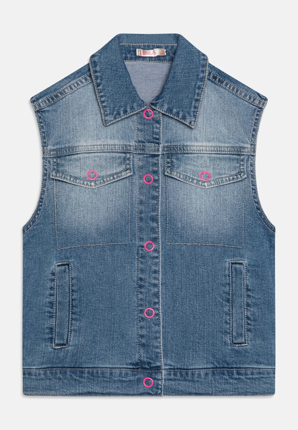

Жилет Billieblush, цвет blue denim
