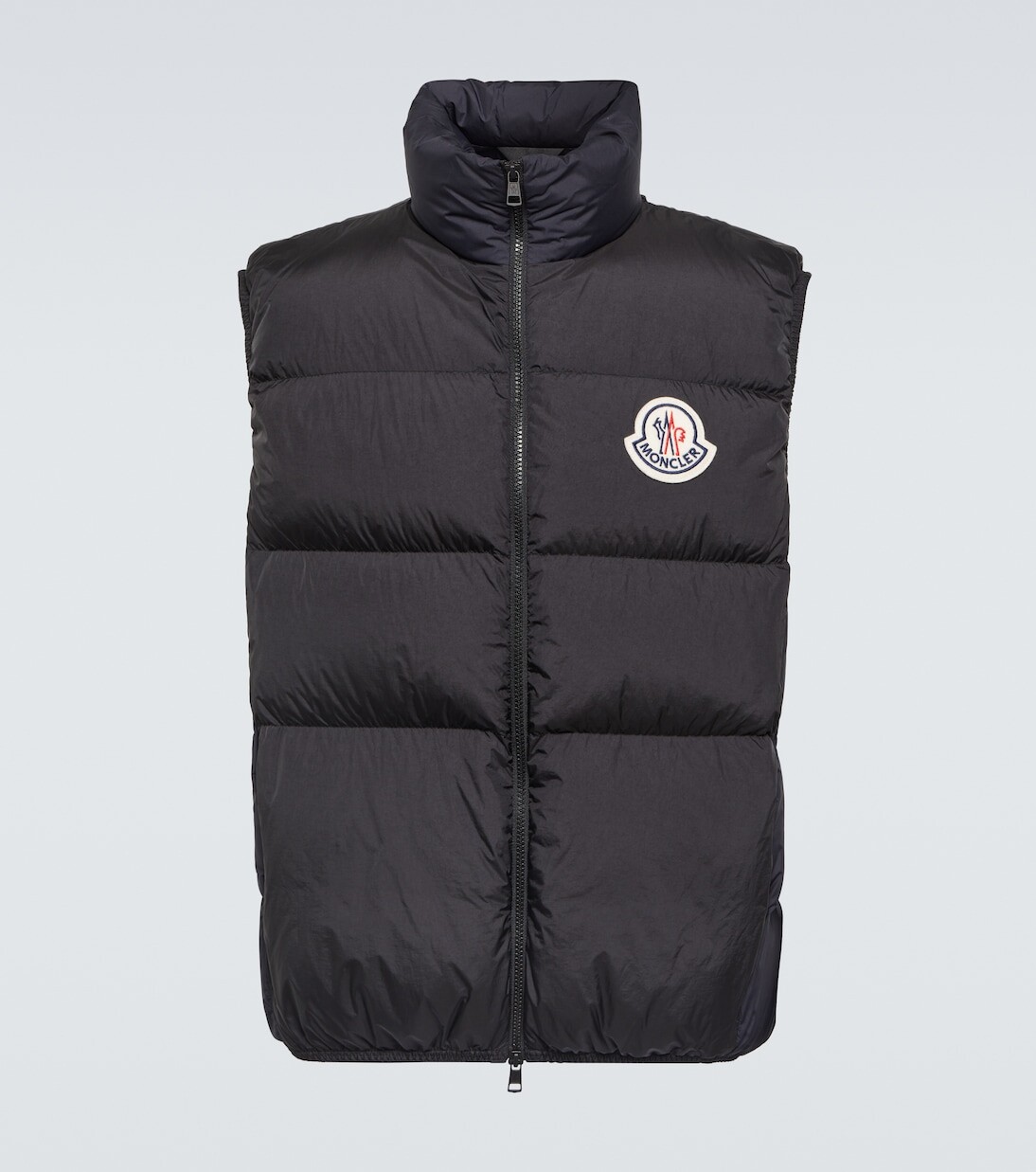 

Пуховик алмаз Moncler, серый