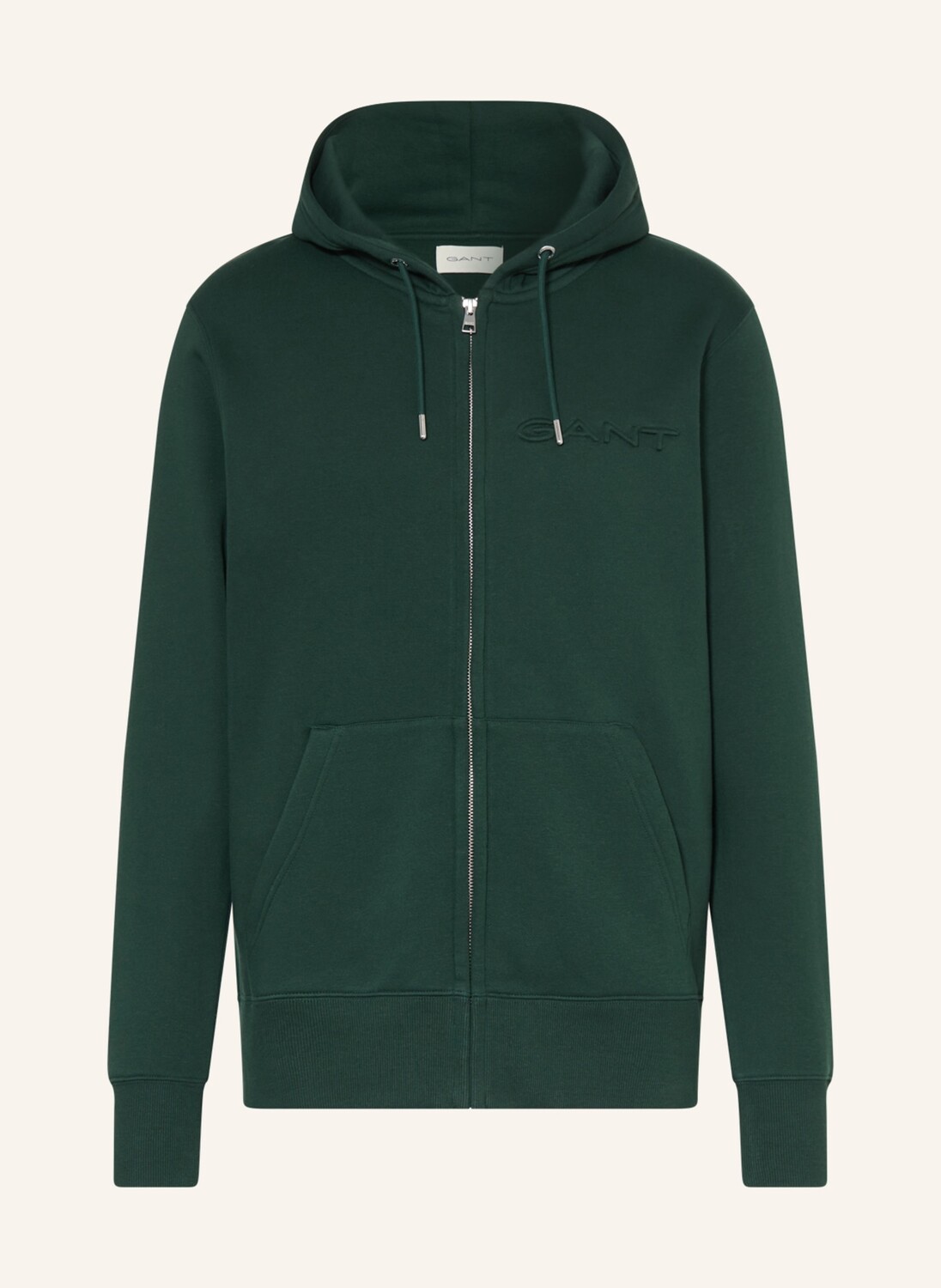 

Спортивная толстовка GANT, темно-зеленый