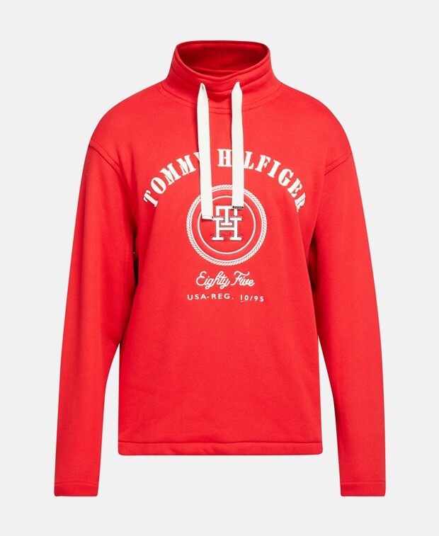 

Худи с капюшоном Tommy Hilfiger, красный