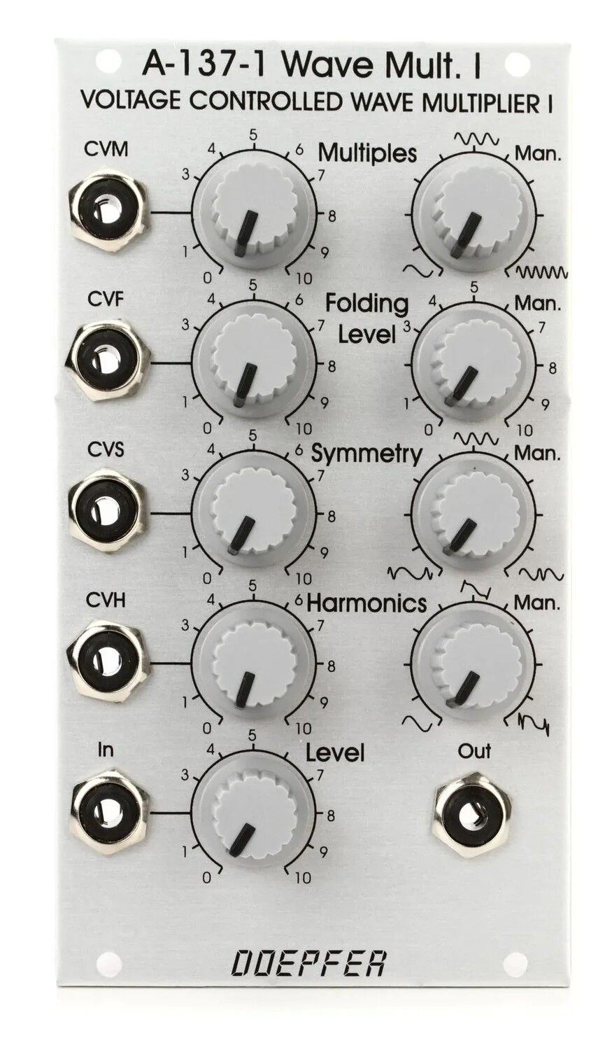 

Модуль Eurorack Doepfer A-137-1, управляемый напряжением волновой умножитель