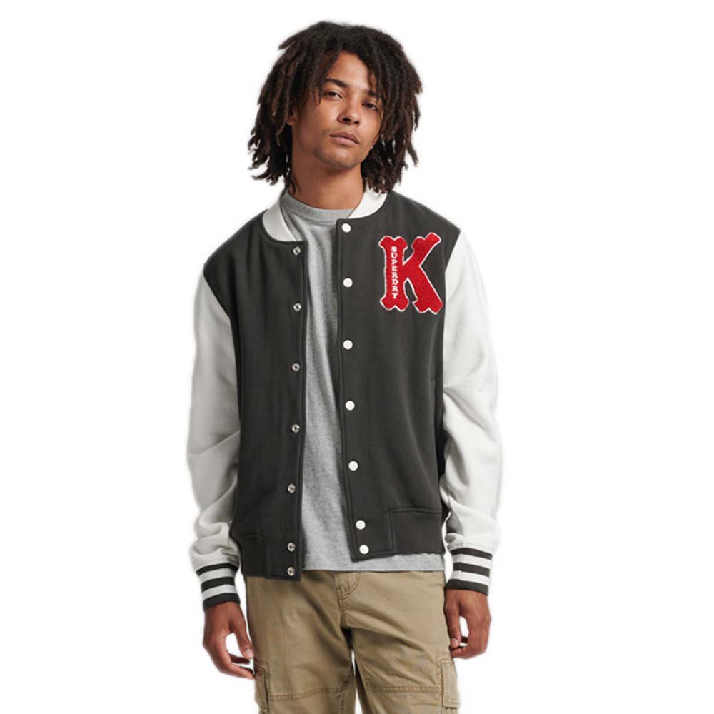 

Куртка Superdry Vintage Collegiate Bomber, черный