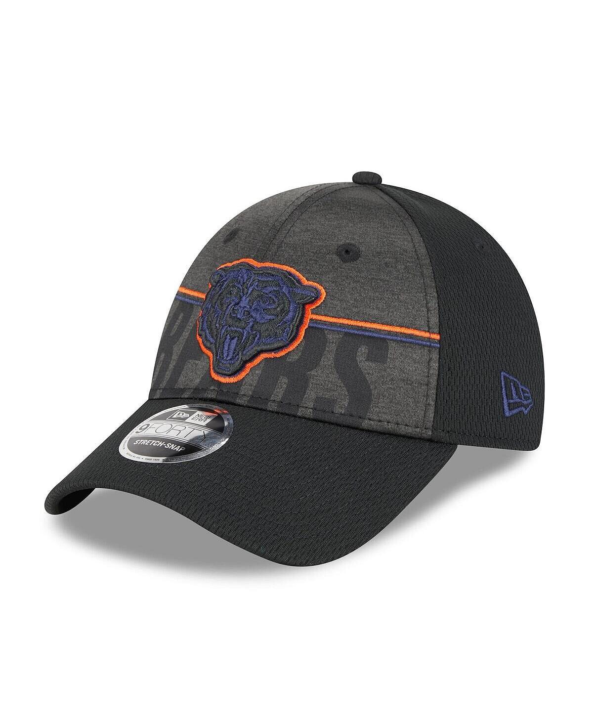 

Мужская черная регулируемая кепка команды Chicago Bears 2023 NFL Training Camp Colorway 9FORTY New Era
