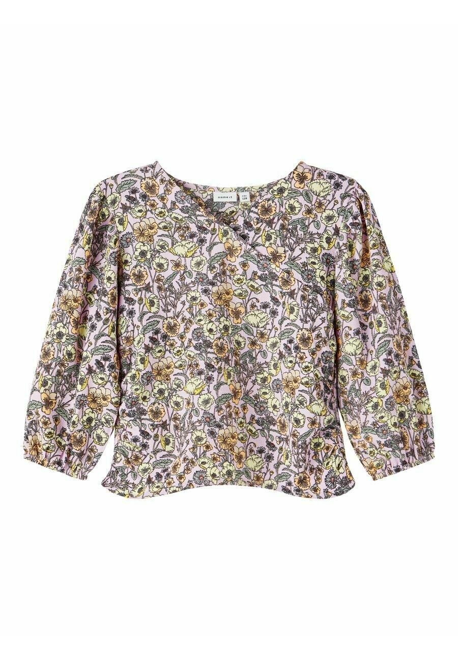 

Блузка MIT LANGEN ÄRMELN PRINT Name it, цвет orchid bloom