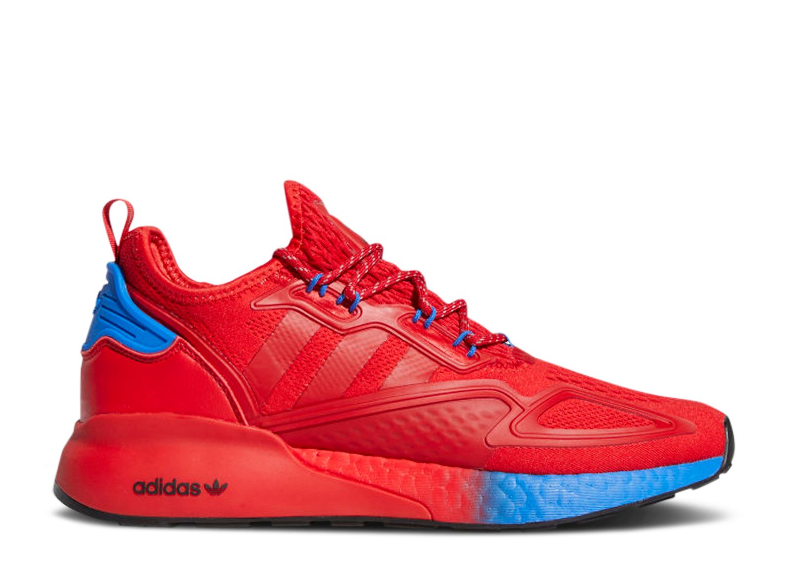 Кроссовки adidas Zx 2K Boost 'Red Blue Gradient', красный