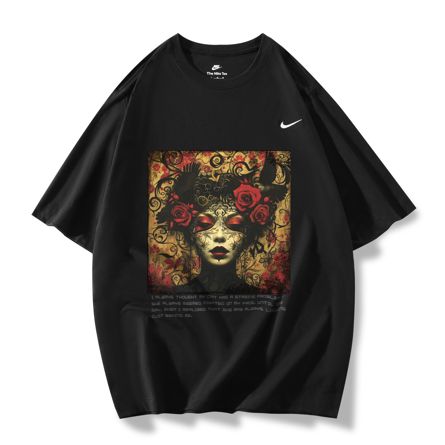 

Мужская футболка Nike, цвет Black
