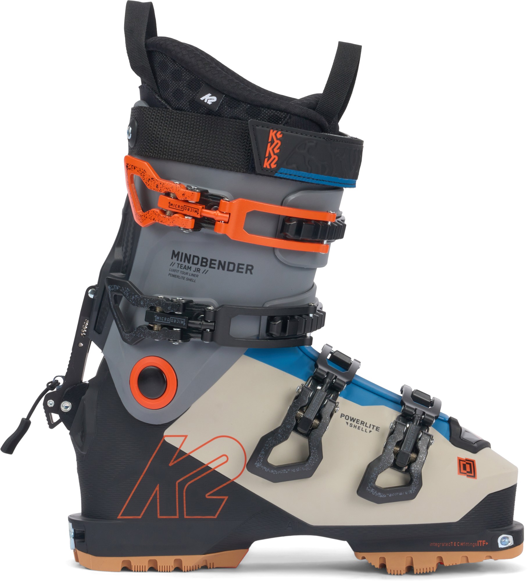 Лыжные ботинки Mindbender Team Jr - Детские - 2023/2024 K2 горные лыжи fischer rc4 wc jr m o jr rc4 z9 21 22 130