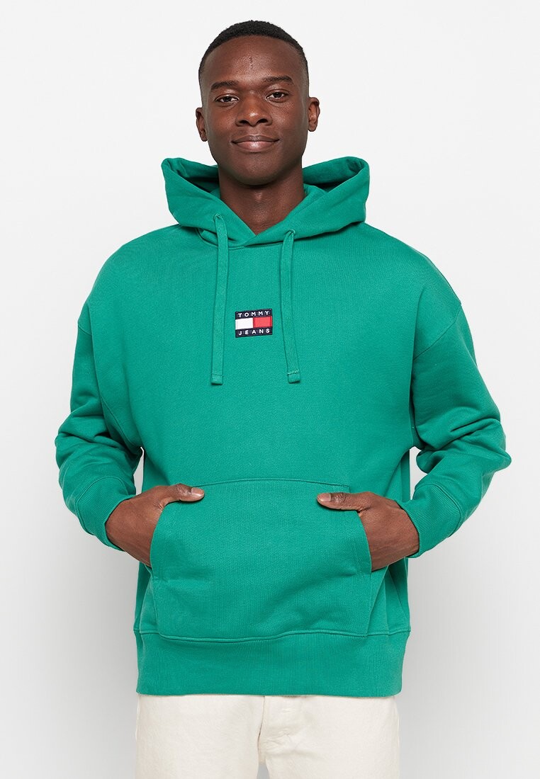 

Свитшот Tommy Jeans, малахитовый зеленый