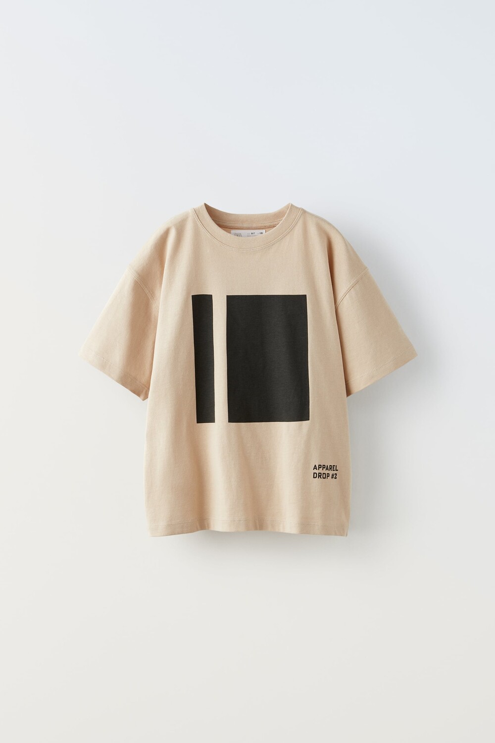 

Футболка positive tour Zara, выцветший розовый