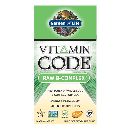 Витаминный код RAW B-Complex (120 капсул.) Garden of Life витаминный комплекс 60 капсул garden of life