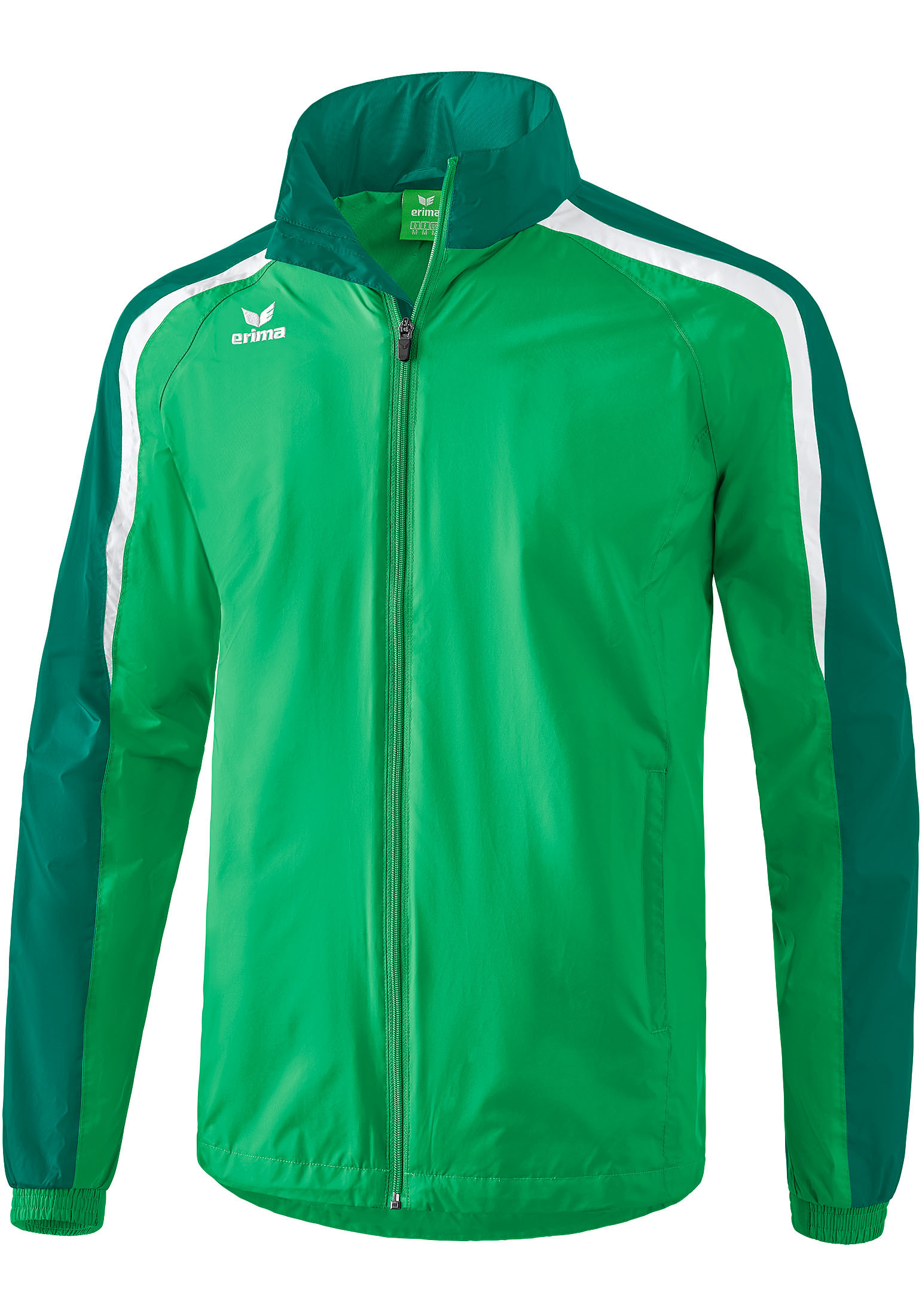 Куртка erima Liga 2.0 Allwetterjacke, цвет smaragd/vergreen/weiss