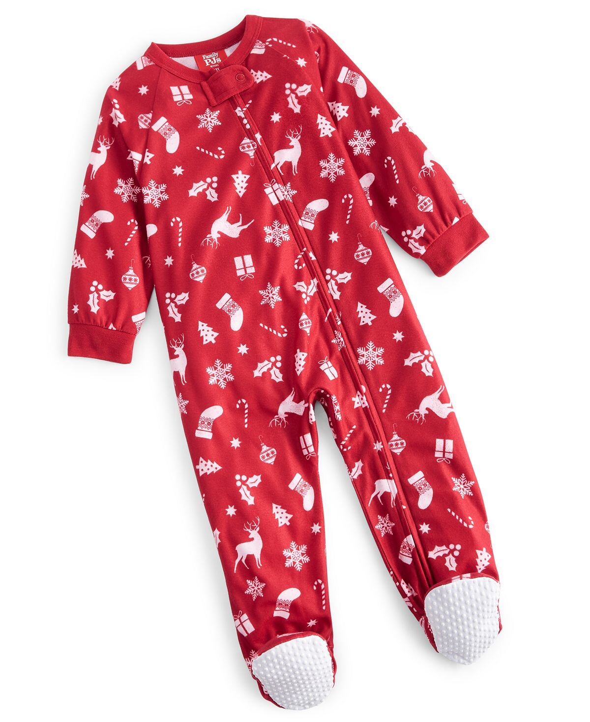 

Сплошная пижама на ножке Baby Merry, созданная для Macy's Family Pajamas