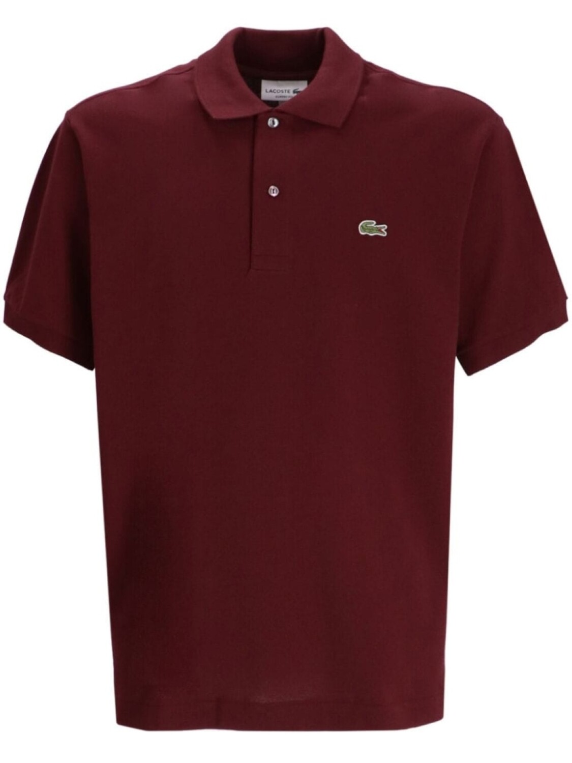 

Lacoste рубашка поло с нашивками под крокодила, красный
