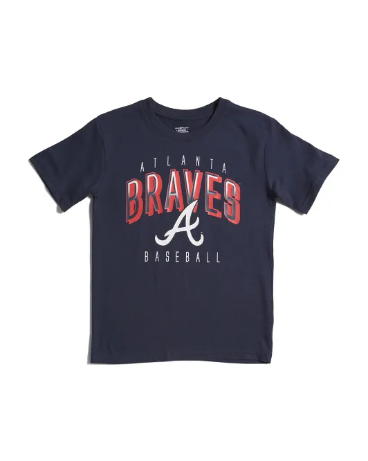 

Футболка для больших мальчиков Mlb Atlanta Braves, цвет Multicolor