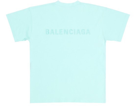 

Футболка с логотипом средней посадки Balenciaga