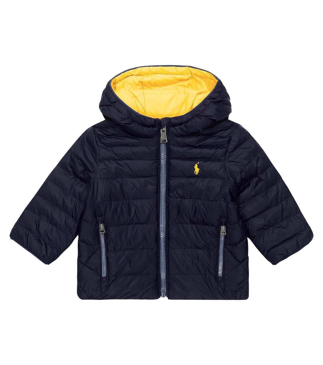 

Детская куртка-бомбер Polo Ralph Lauren Kids, синий