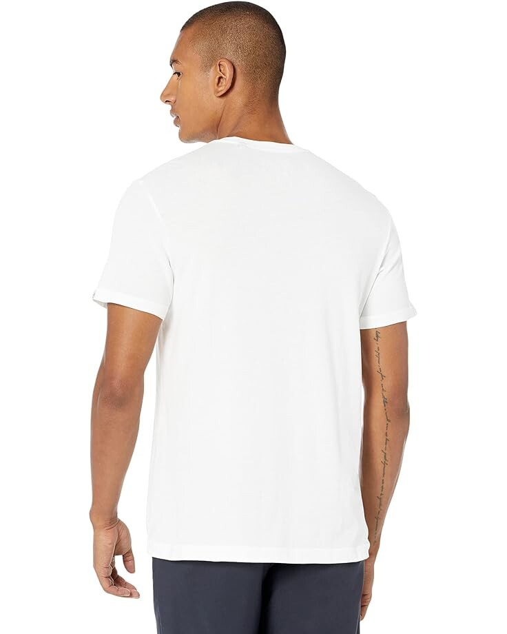 

Футболка Original Penguin Logo Short Sleeve Ombre Pete Tee, ярко-белый