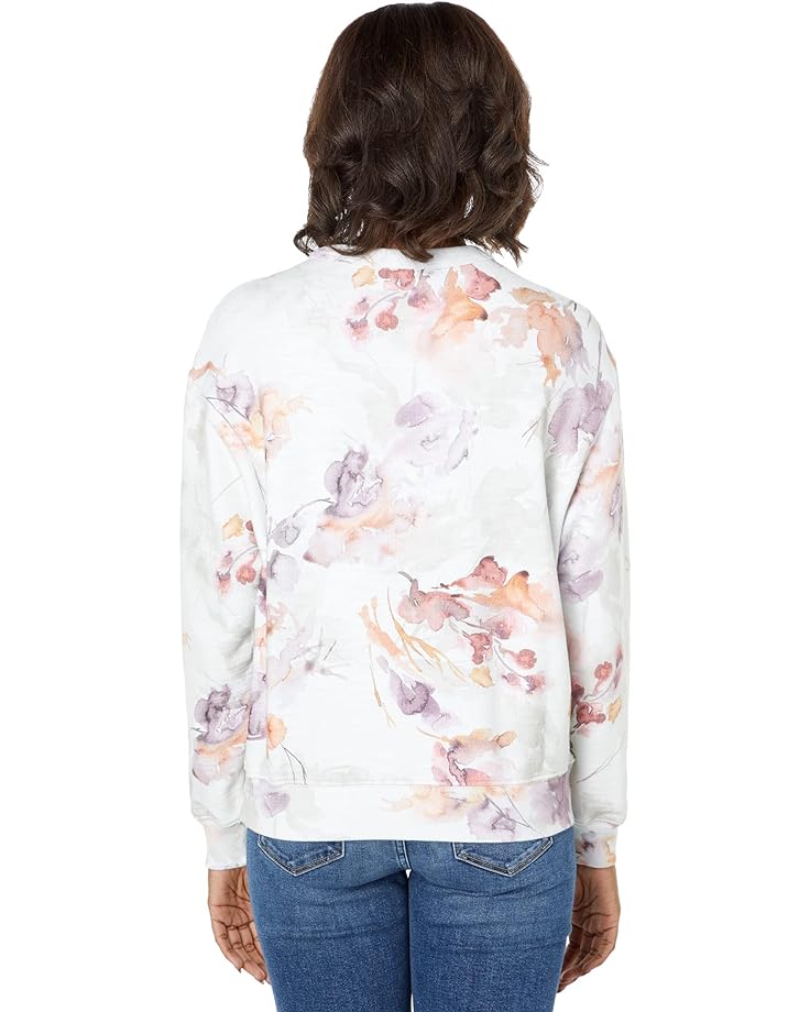Толстовка AG Jeans Nova Classic Sweatshirt, цвет Wine Floral Neutral Multi