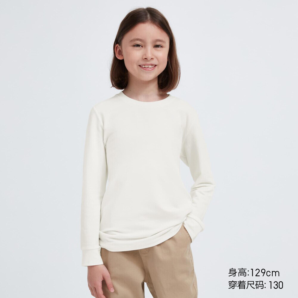 

Футболка Uniqlo Duoshuan Heattech с технологией термоодежды, светло-бежевый