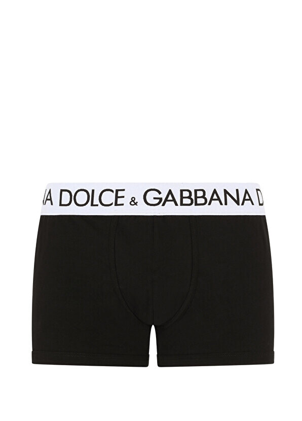

Черные боксеры с логотипом и тесьмой Dolce&Gabbana
