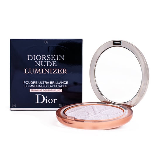 Осветляющая пудра 06 Holographic Glow, 6 г Dior, Diorskin Nude Glow