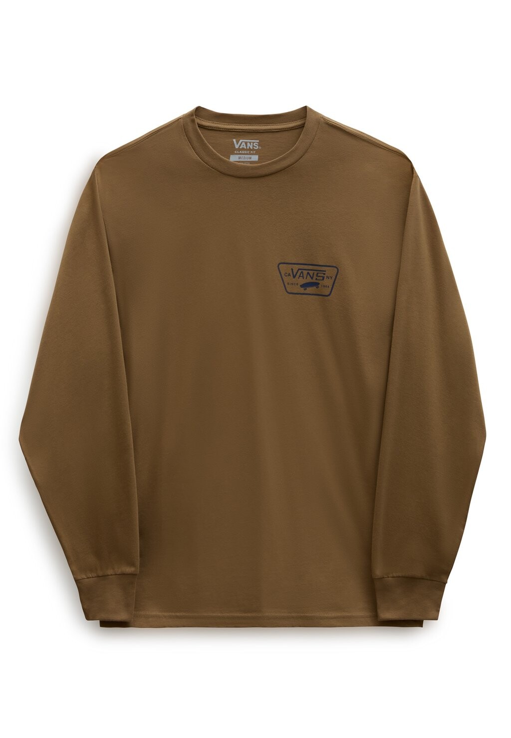 

Футболка с длинным рукавом Mn Full Patch Back Vans, цвет kangaroo