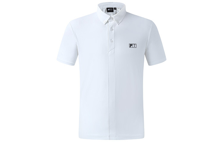 

Рубашка поло мужская белая Fila, цвет Jade White