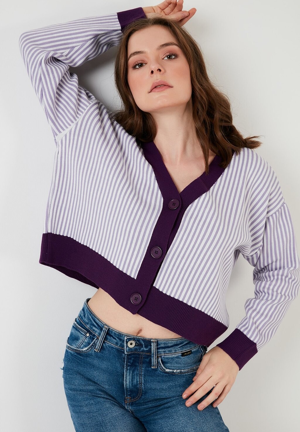 

Кардиган LELA, фиолетовый