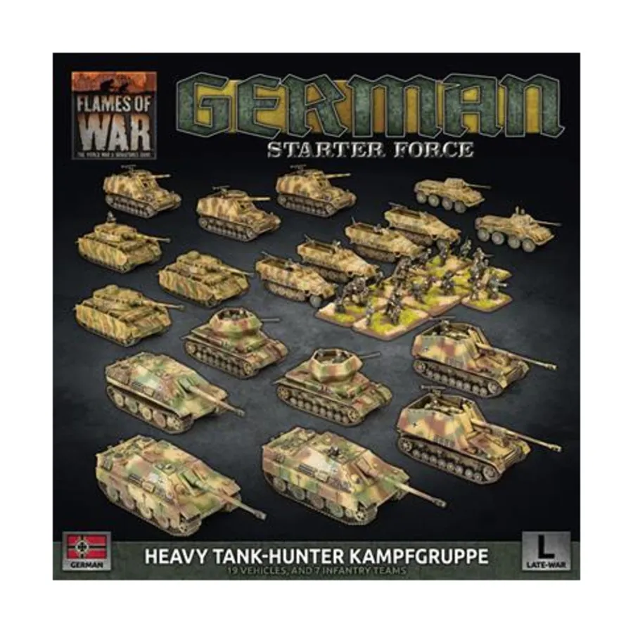 

Кампфгруппа охотников за тяжелыми танками, Flames of War - WWII - German - Tanks