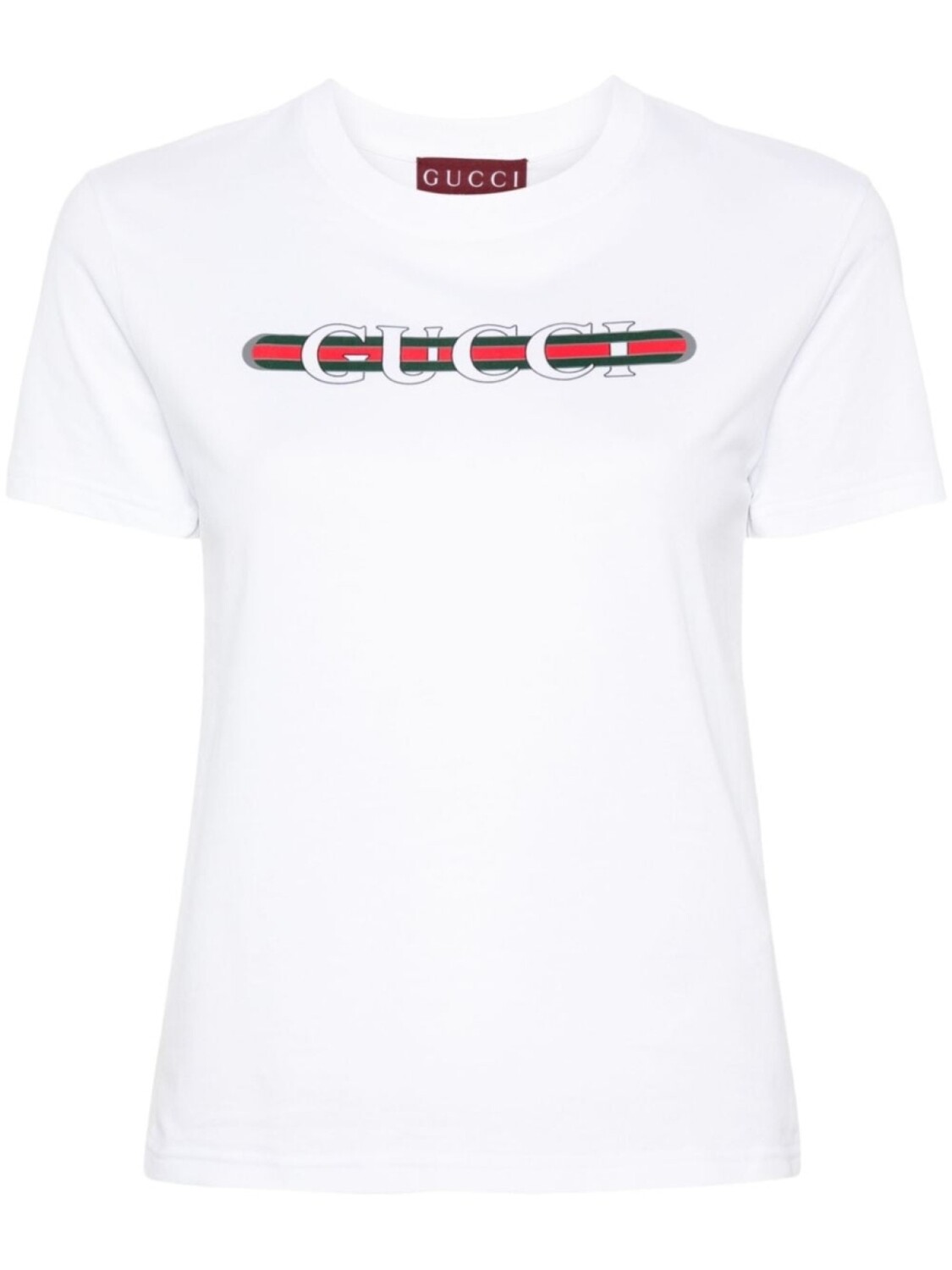 

Gucci футболка с логотипом, белый