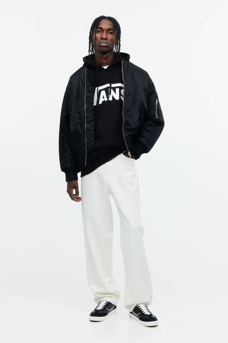 

Толстовка mn classic po ii H&M, черный