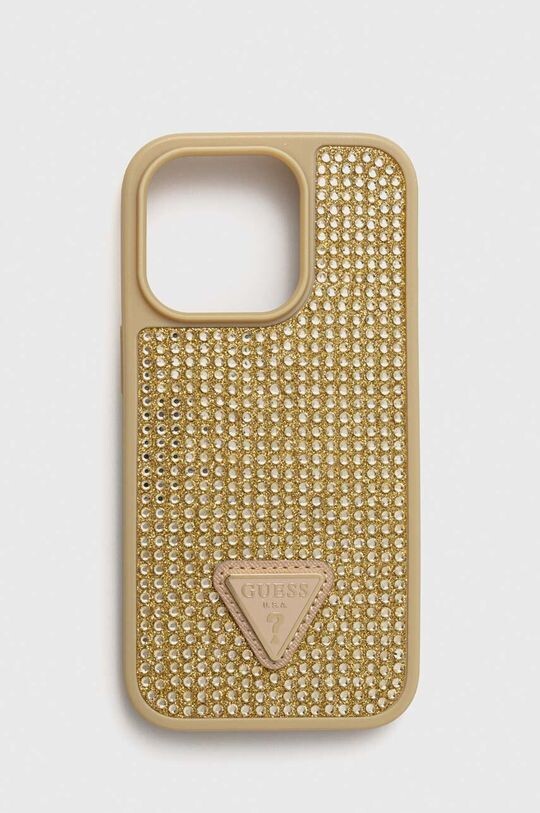 

Чехол для iPhone 14 Pro 6,1" Guess, золотой