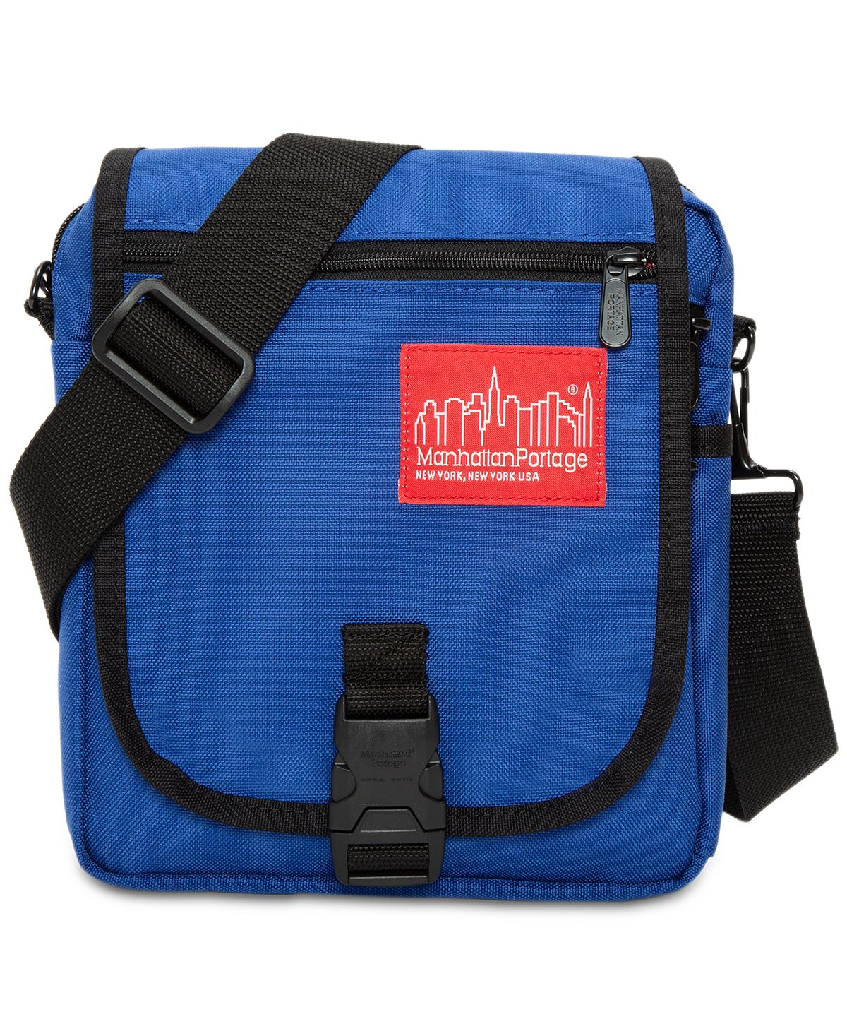 эмблема огни города manhattan portage синий Городская сумка Manhattan Portage, синий