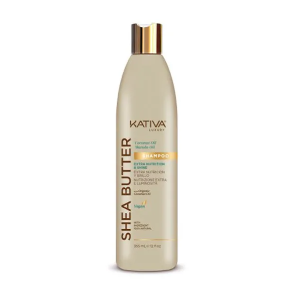 

Шампунь дополнительного питания Shea Butter Extra Nutrition & Shine Kativa, 500 ml