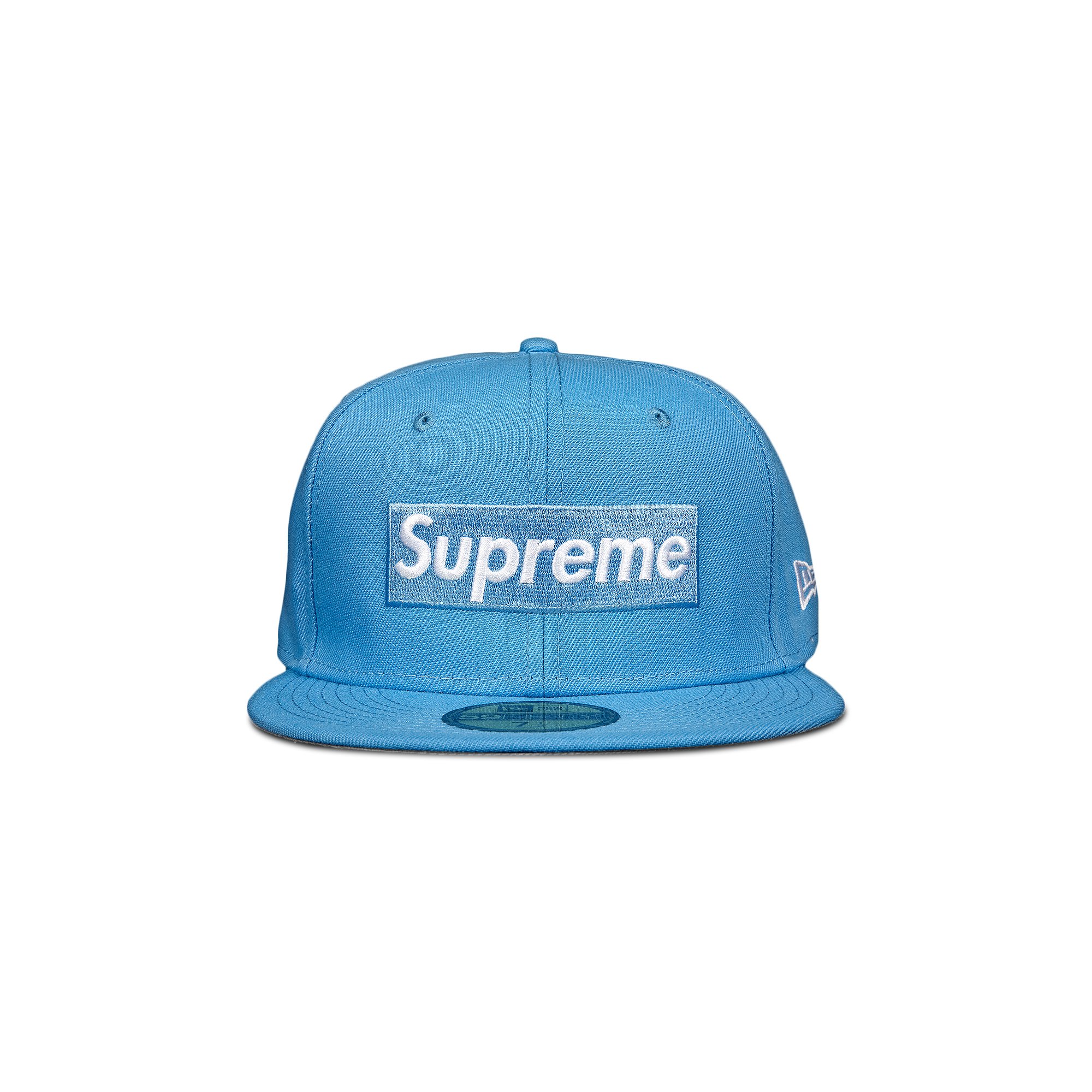 Кепка Supreme x New Era Champions Box Logo, Ярко-синяя