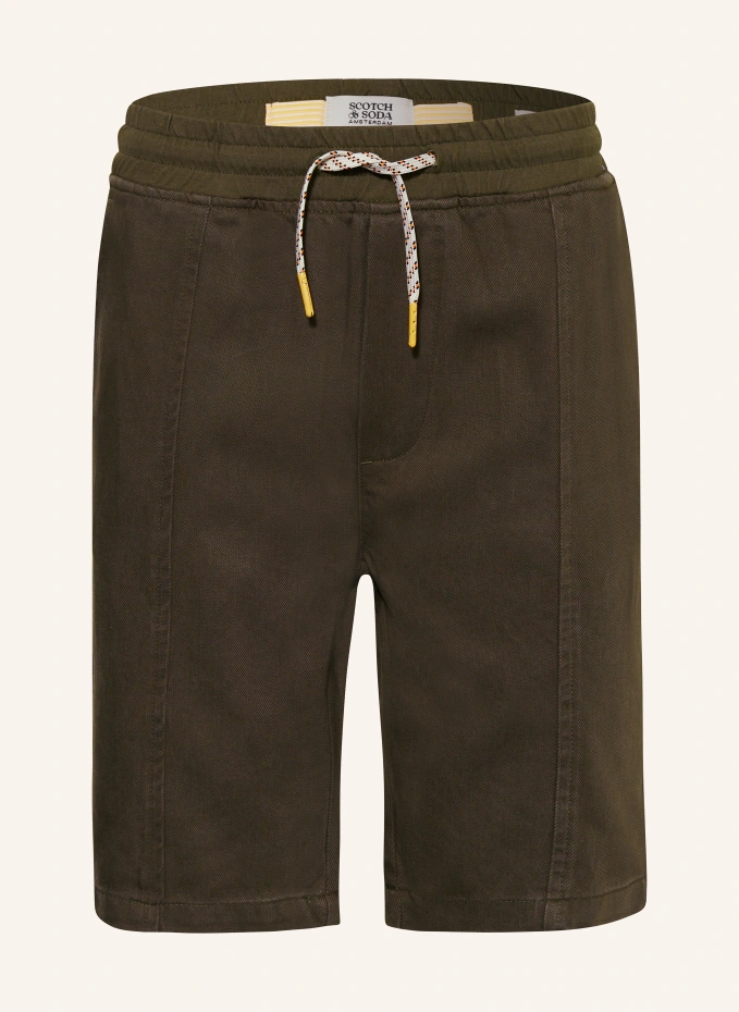 

Свободные шорты узкого кроя Scotch & Soda, хаки