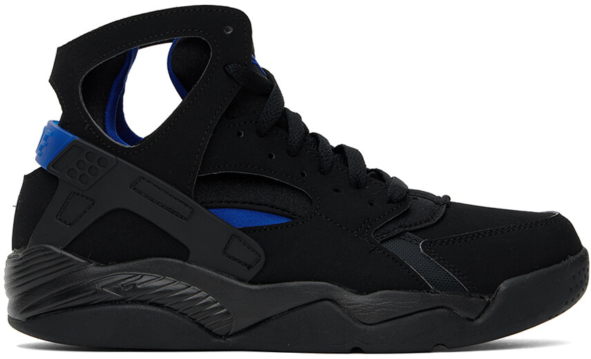 

Черно-синие кроссовки Air Flight Huarache Nike