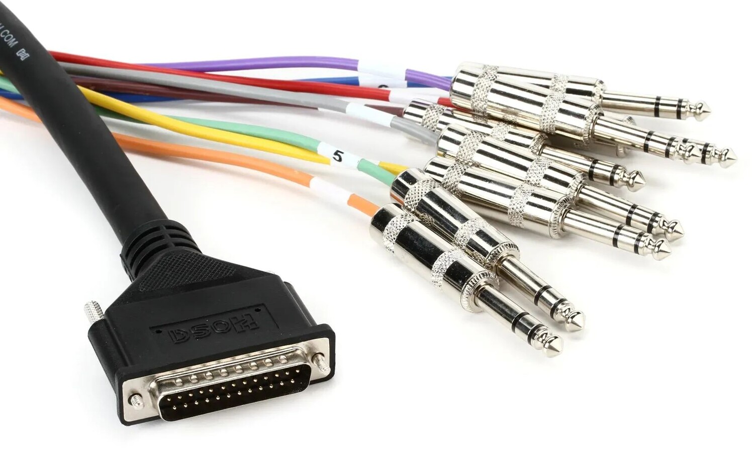 

Hosa DTP-803 8-канальный DB25 до 1/4 дюйма TRS Snake — 9,9 футов