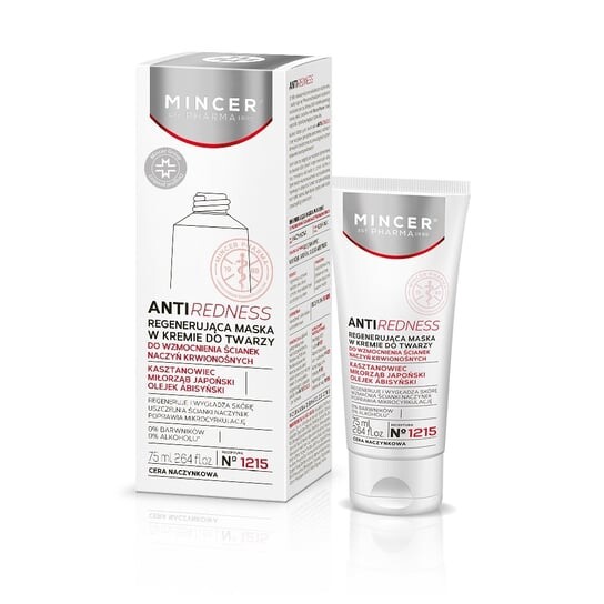 

Регенерирующая маска для лица Anti-Redness, 75 мл Mincer Pharma
