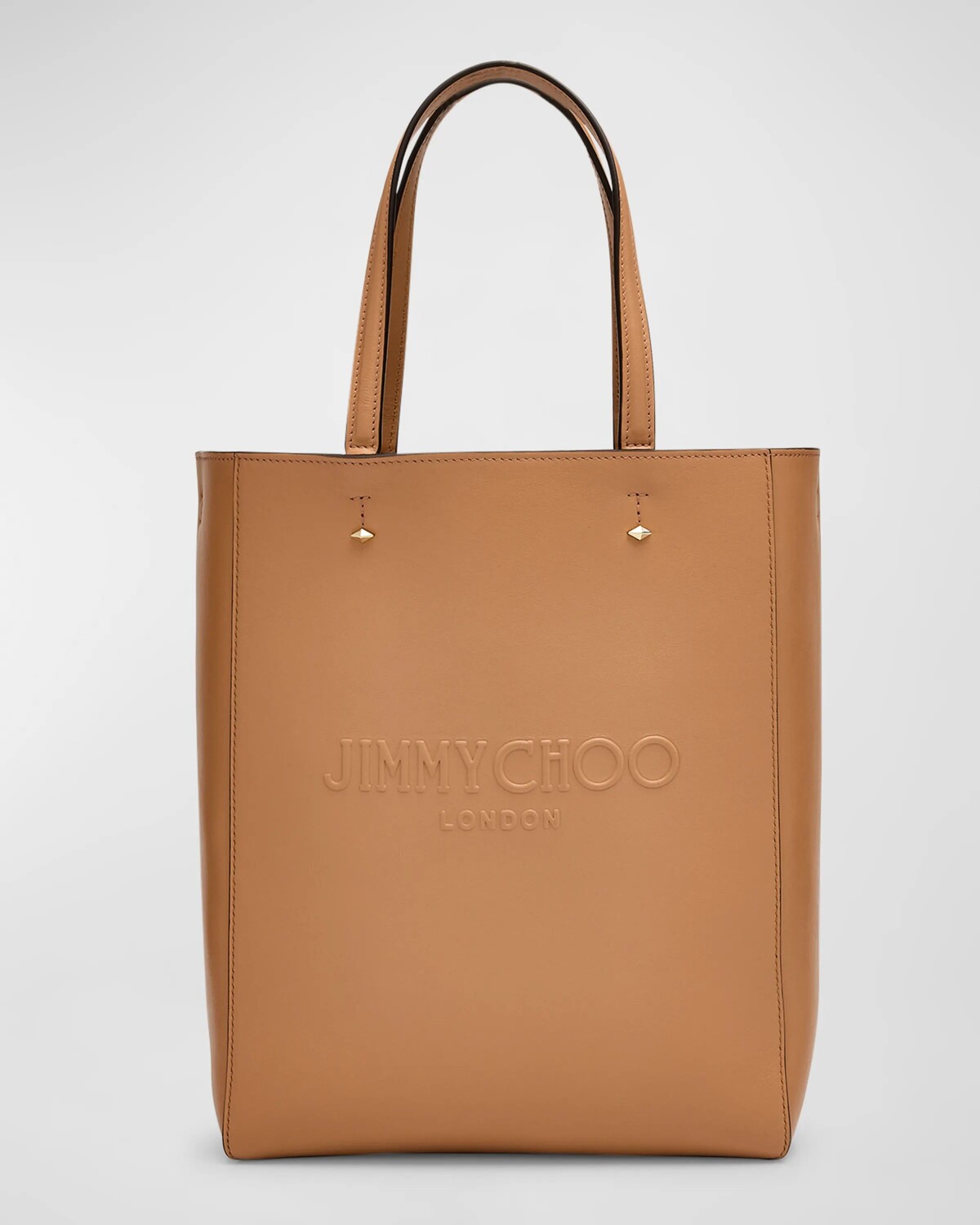 

Кожаная большая сумка Lenny North-South Jimmy Choo, цвет Biscuit