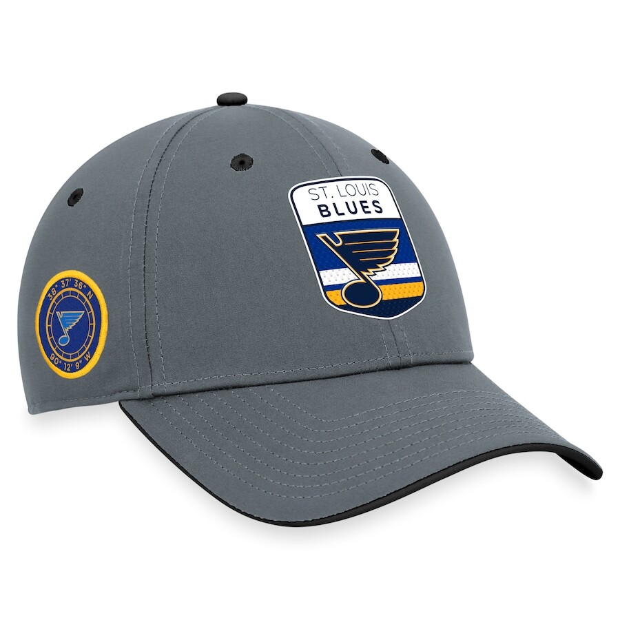 

Бейсболка Fanatics Branded St Louis Blues, серый