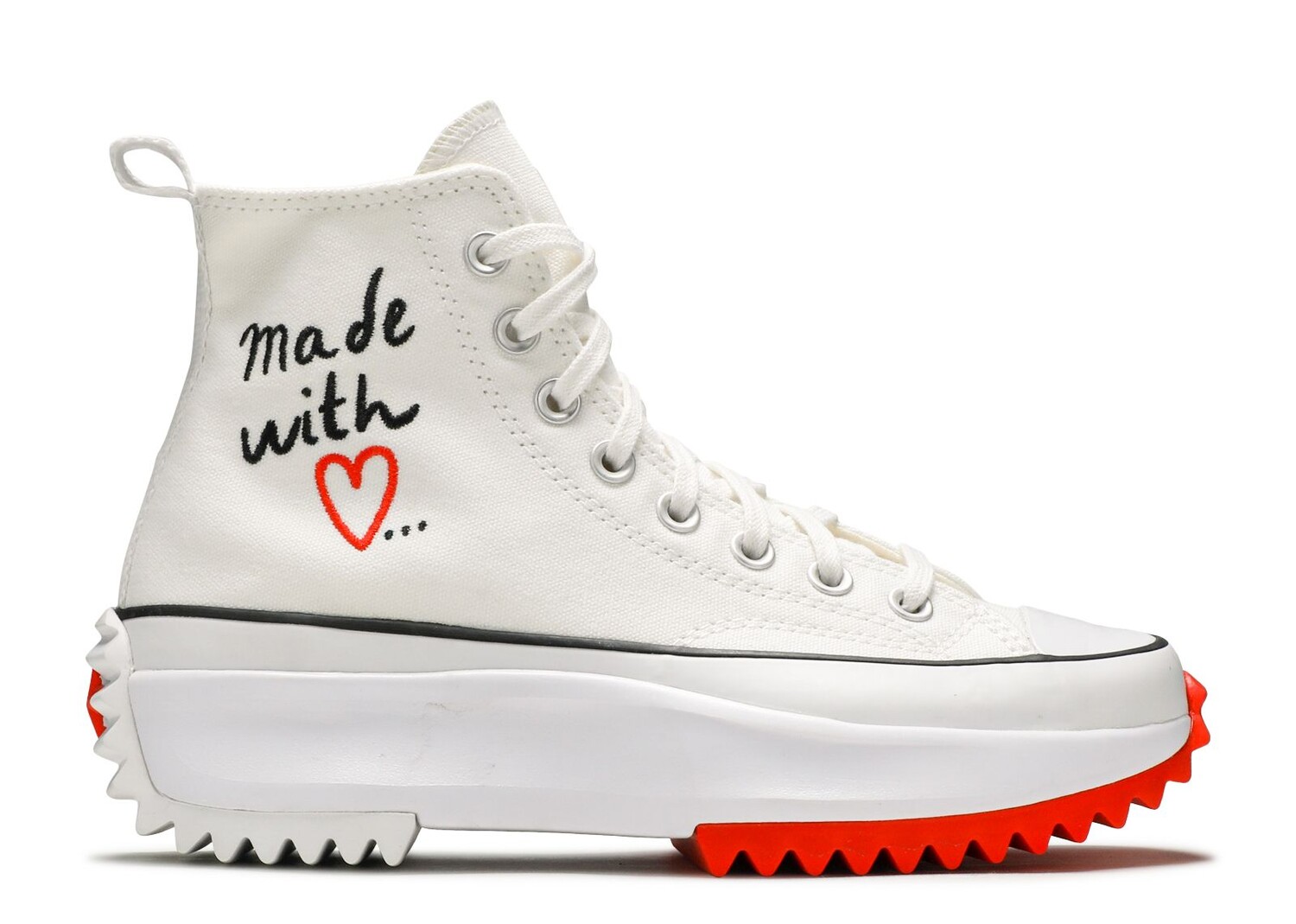 

Кроссовки Converse Wmns Run Star Hike High 'Made With Love - White', белый
