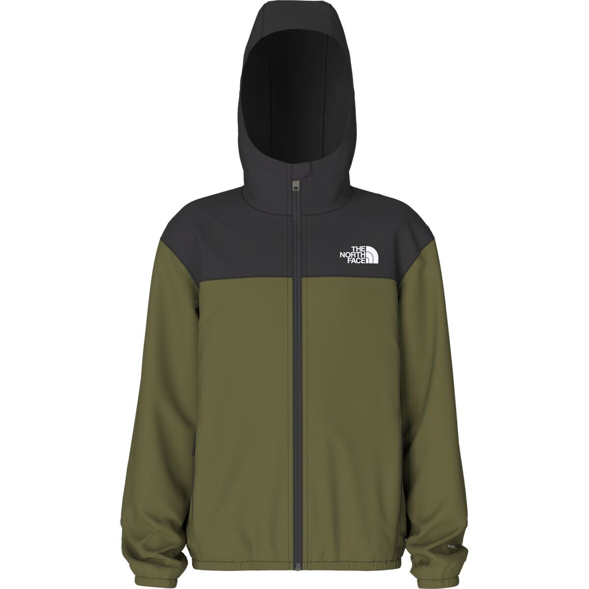 Куртка windwall с капюшоном never stop – для мальчиков The North Face, зеленый ветровка the north face kid s never stop hooded windwall цвет geyser aqua