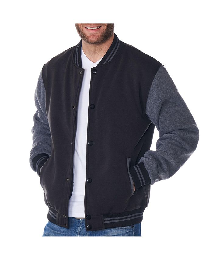 цена Мужская бейсбольная куртка Tyler Varsity, повседневная куртка-бомбер Letterman Alpine Swiss, цвет Black gray