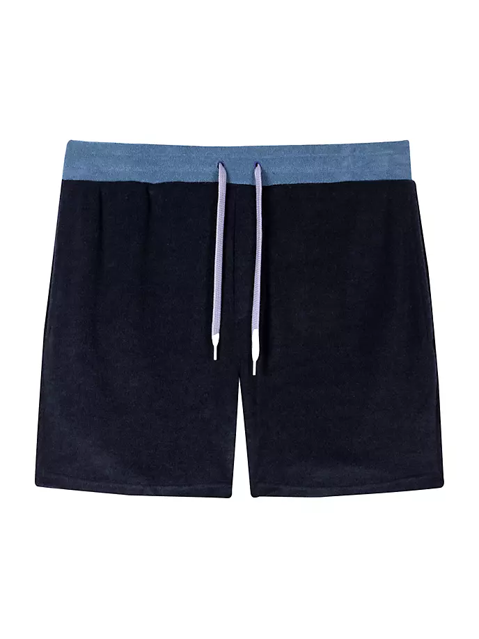 

Полотенцеобразные шорты на шнурке Paul Smith, цвет inky